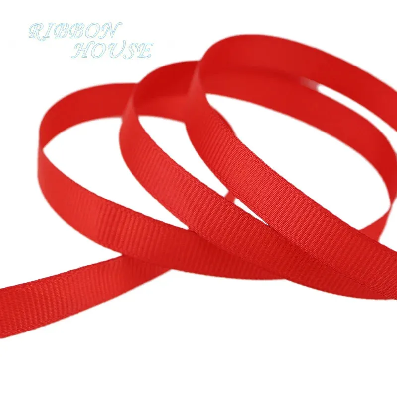 (100 yards/roll) Grosgrain Ribbon Wholesale gift wrap decoration Christmas ribbons (10/12/15/20mm)