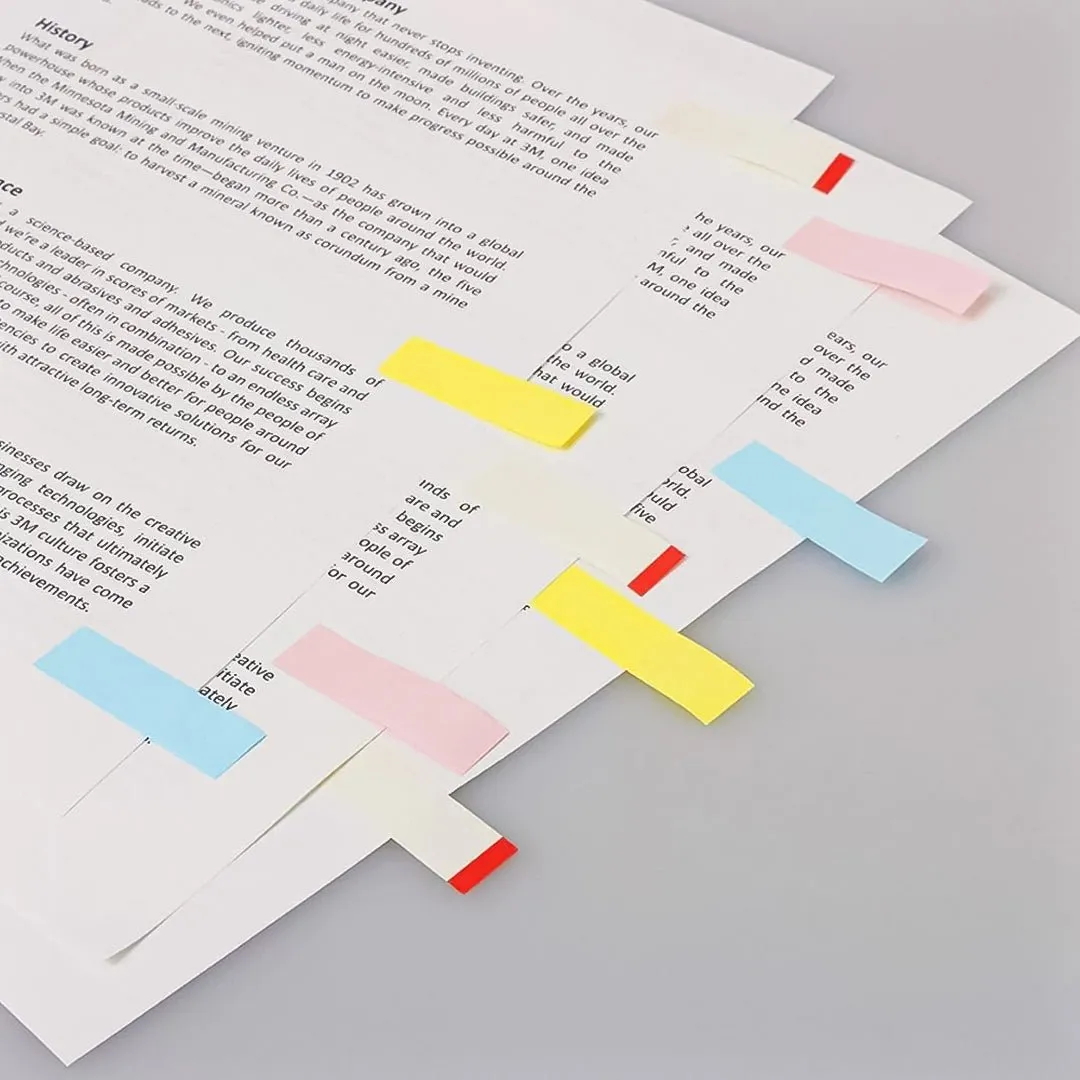 3M Post-It Notes Headings Pastel