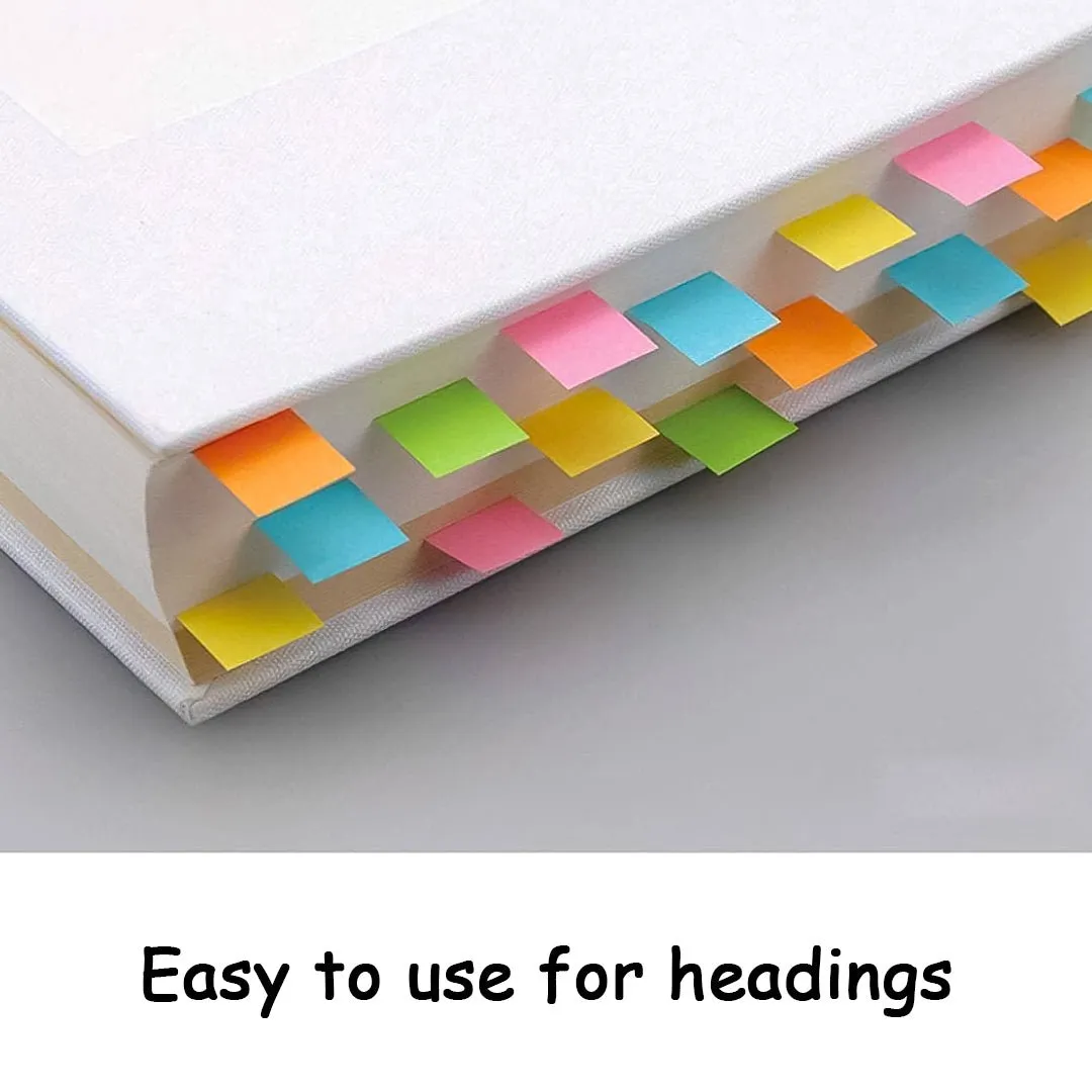 3M Post-It Notes Headings Pastel