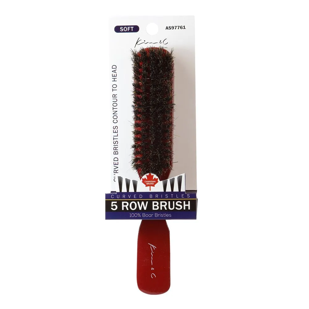 5 Row Curved Bristle Brush - Soft #97761