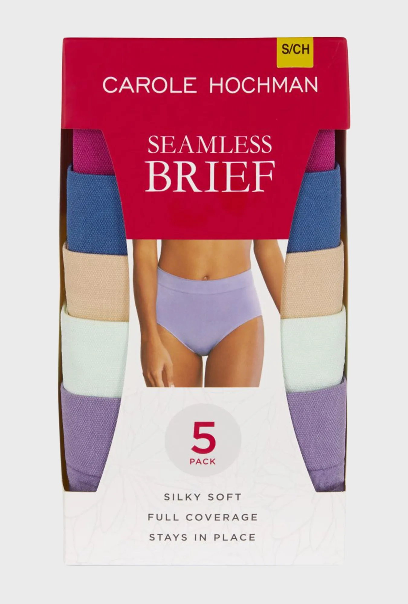 5Pk Seamless Brief - Cool Multi