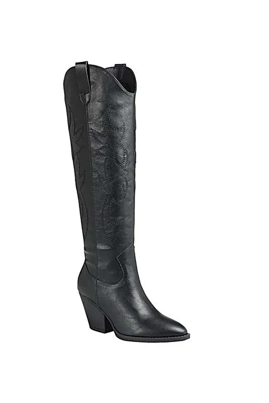 Abigail Western Boot - FINAL SALE