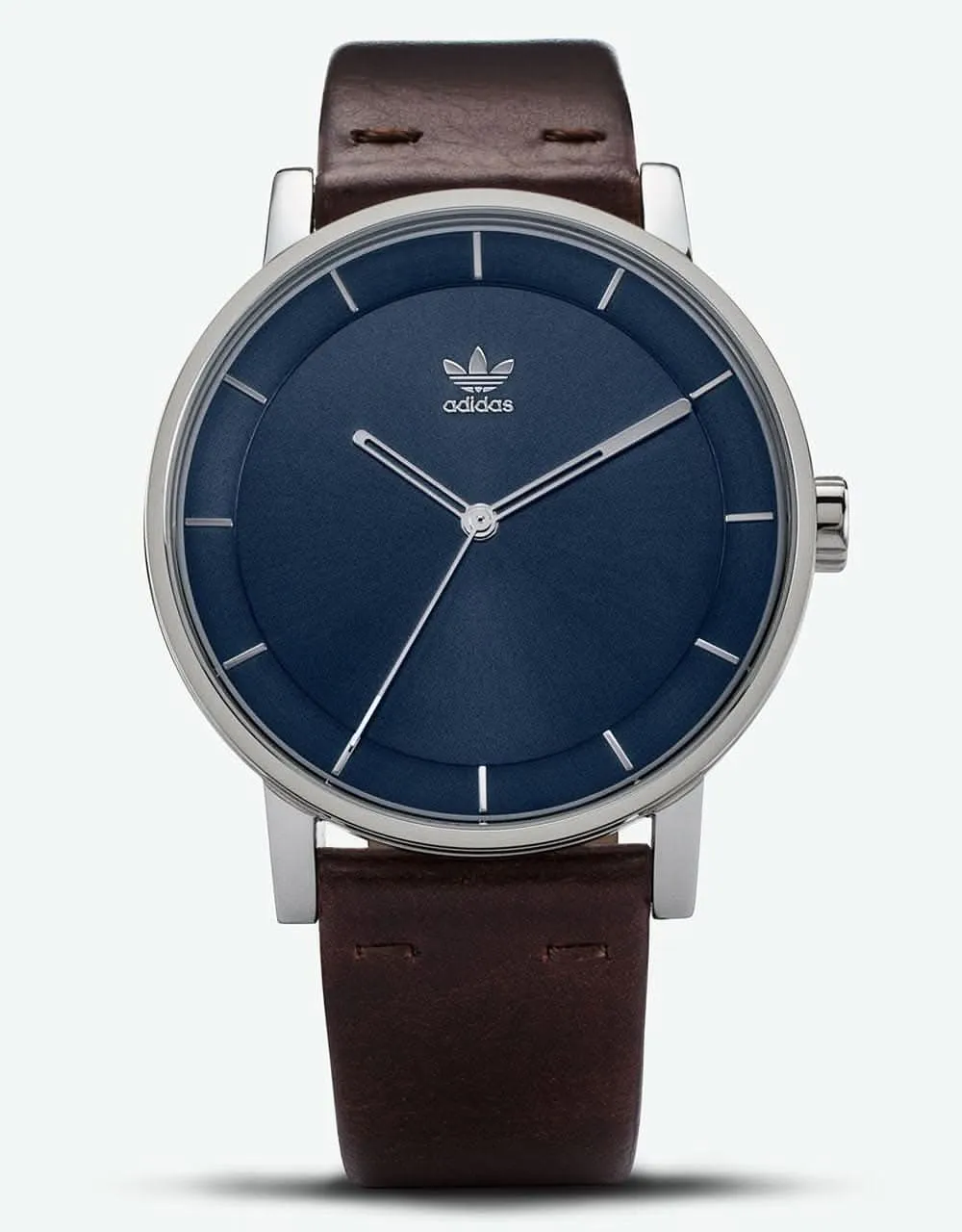 adidas District L1 Watch - Silver/Navy Sunray/Dark Brown