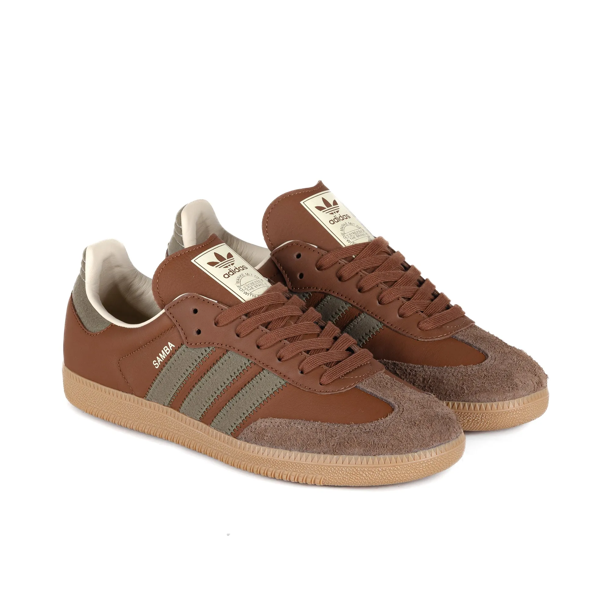 adidas Samba OG Preloved Brown/Olive Strata/Earth Strata IE9122