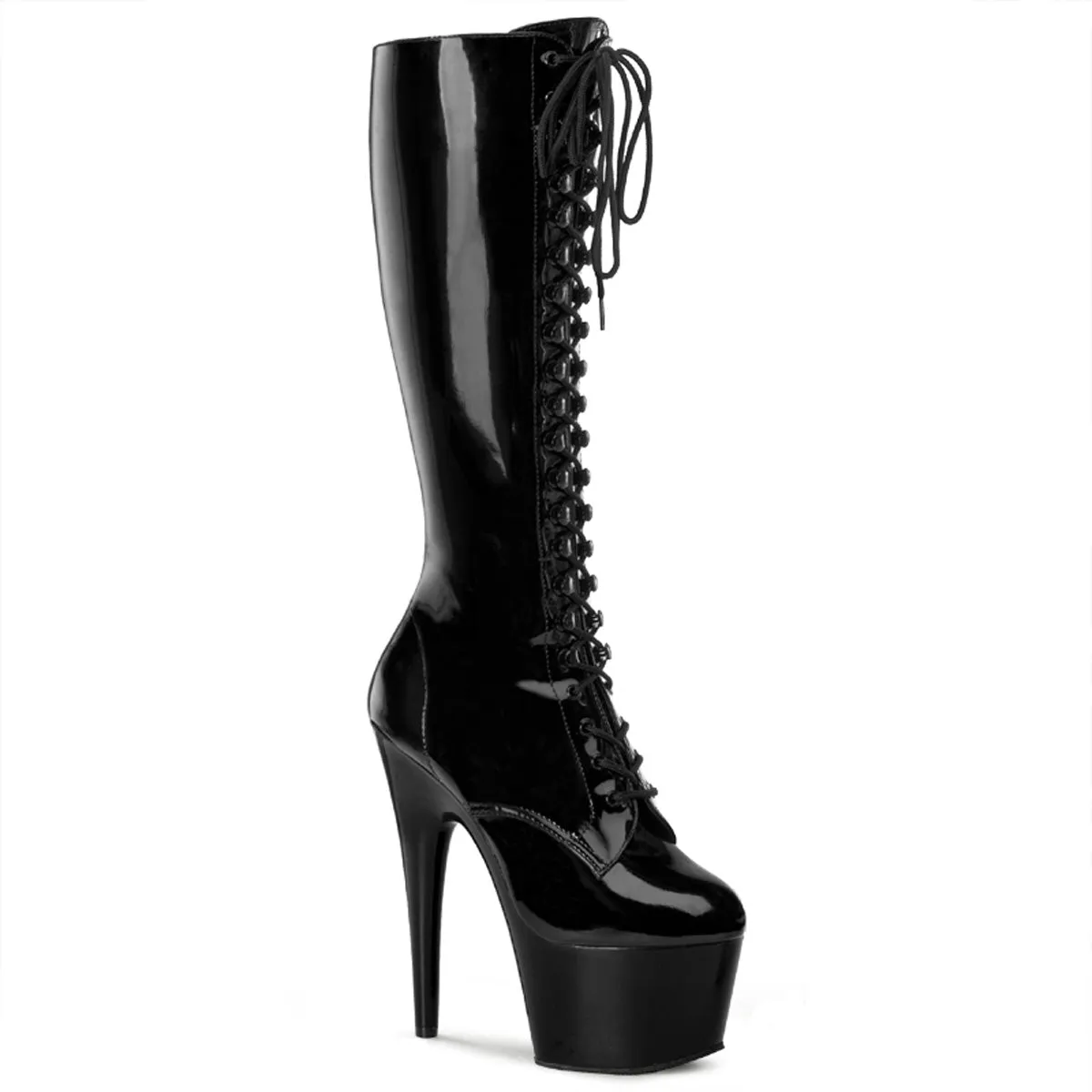 ADORE-2023 Pleaser Shoes  Patent Knee High Pole Dancing Boot