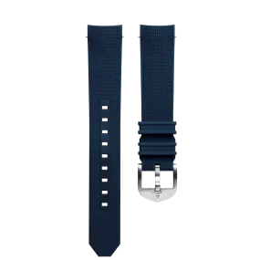 Aqua Compressor Navy Rubber Strap