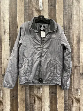 Athletic Jacket By The North Face In Grey, Size: M