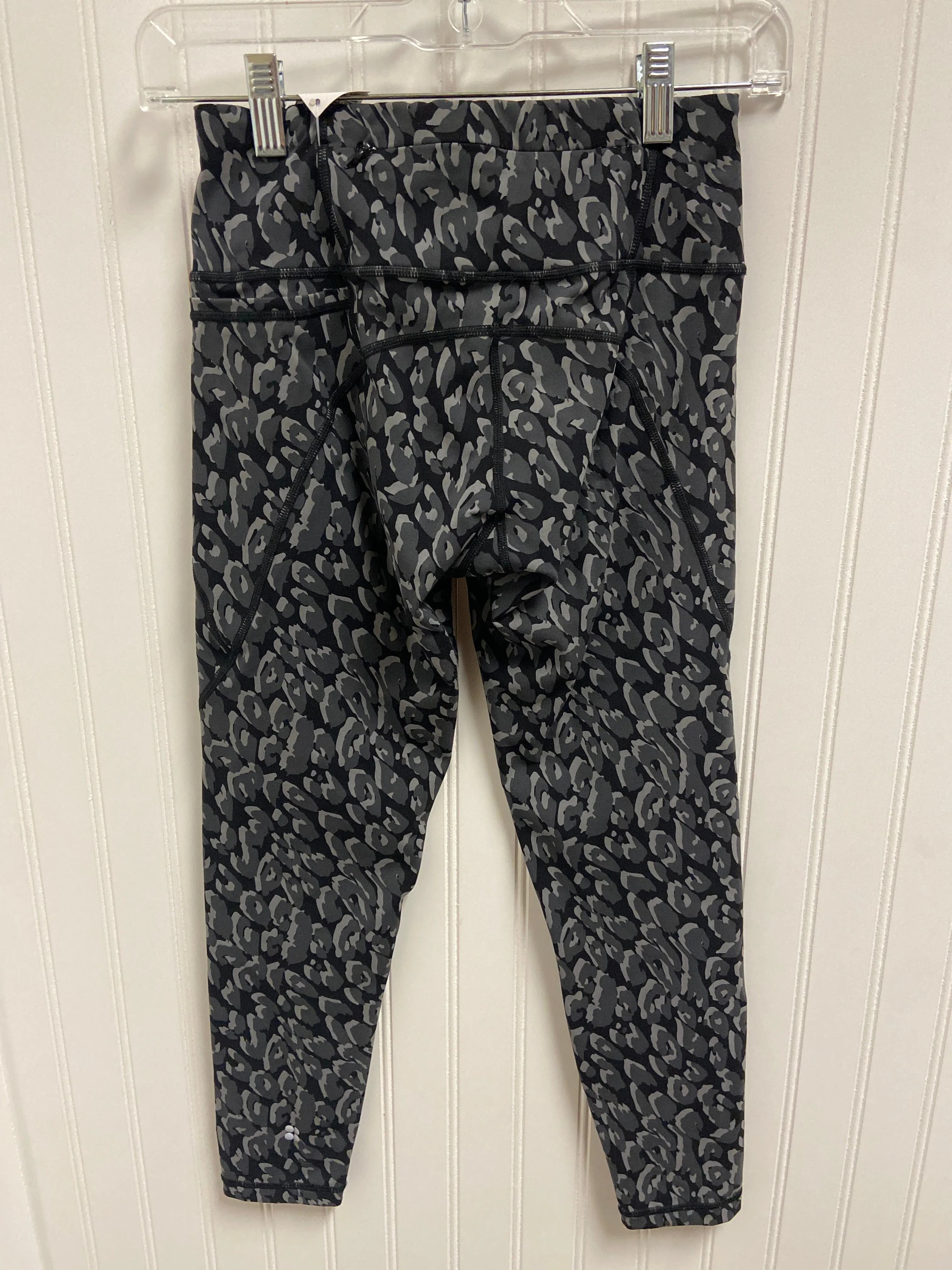 Athletic Leggings By Sweaty Betty In Black & Grey, Size: Xs