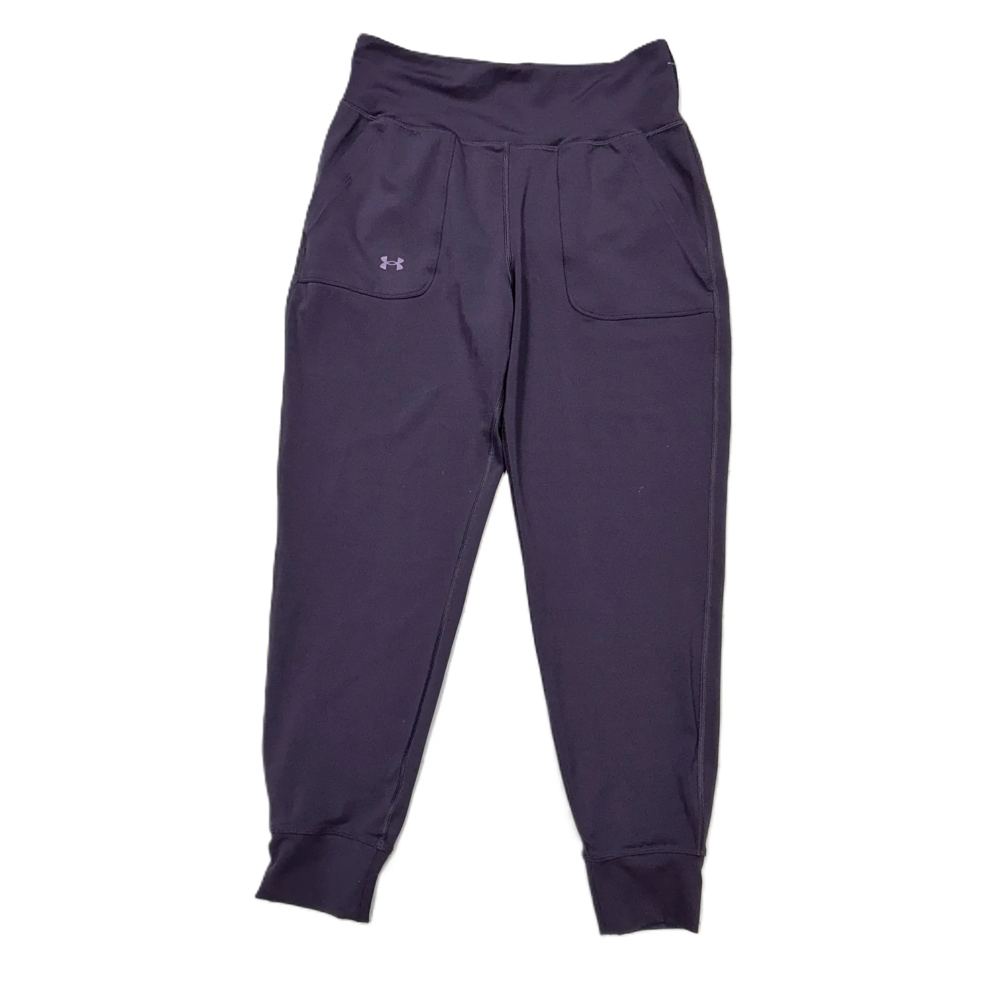 Athletic Pants By Under Armour In Purple, Size: M