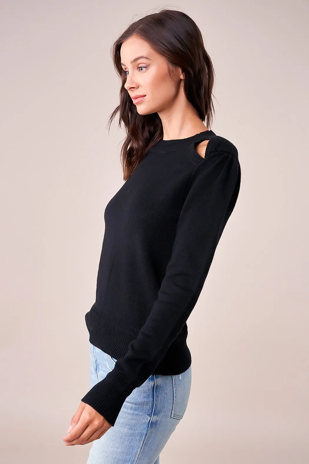 Atlanta Key Hole Cut Out Sweater