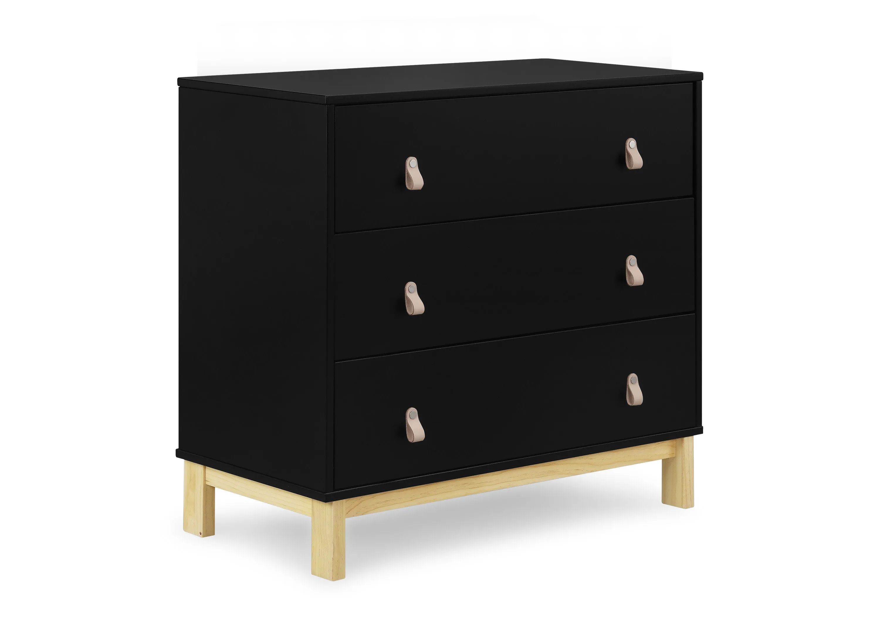 babyGap Legacy 3 Drawer Dresser with Leather Pulls and Interlocking Drawers