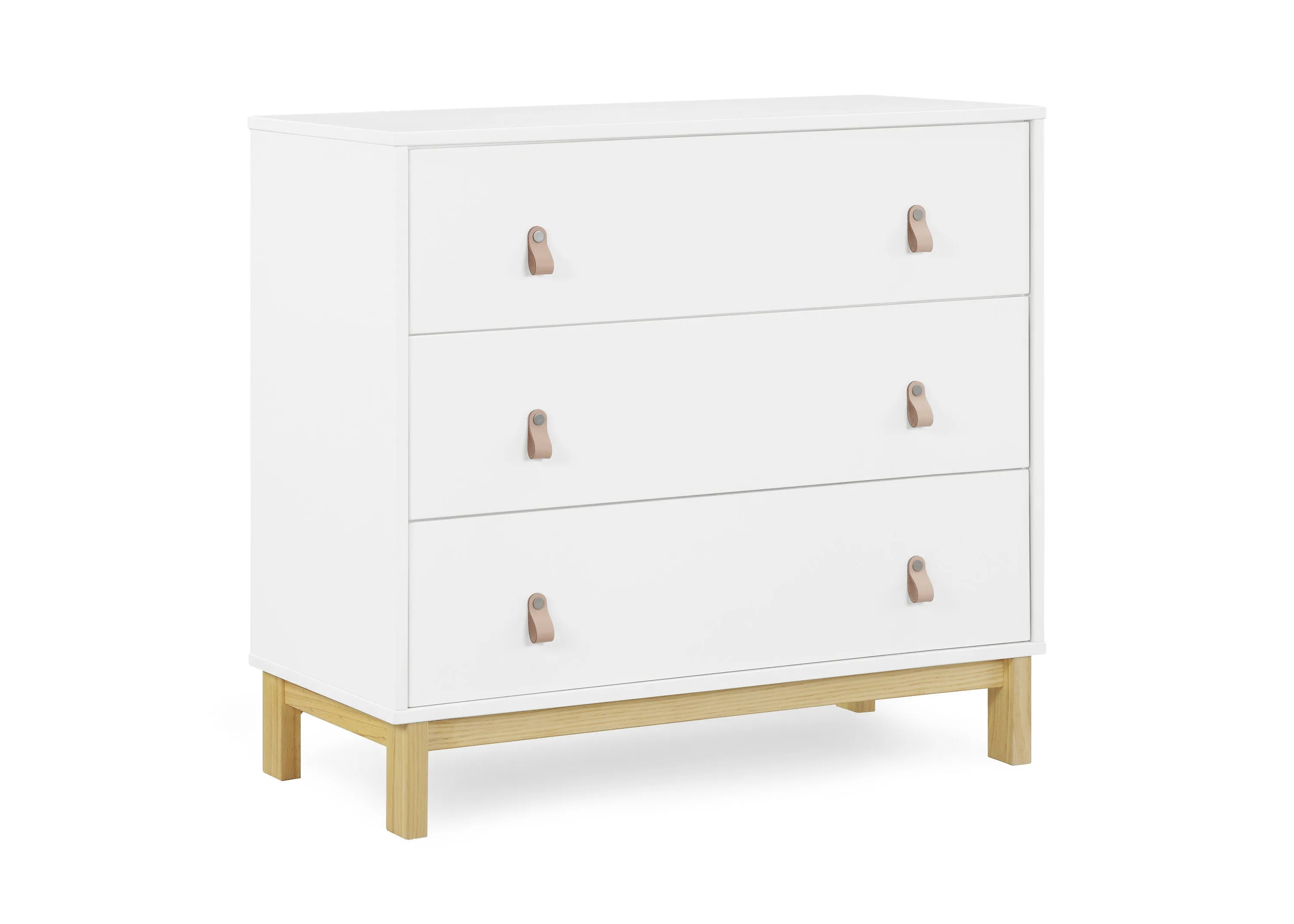 babyGap Legacy 3 Drawer Dresser with Leather Pulls and Interlocking Drawers