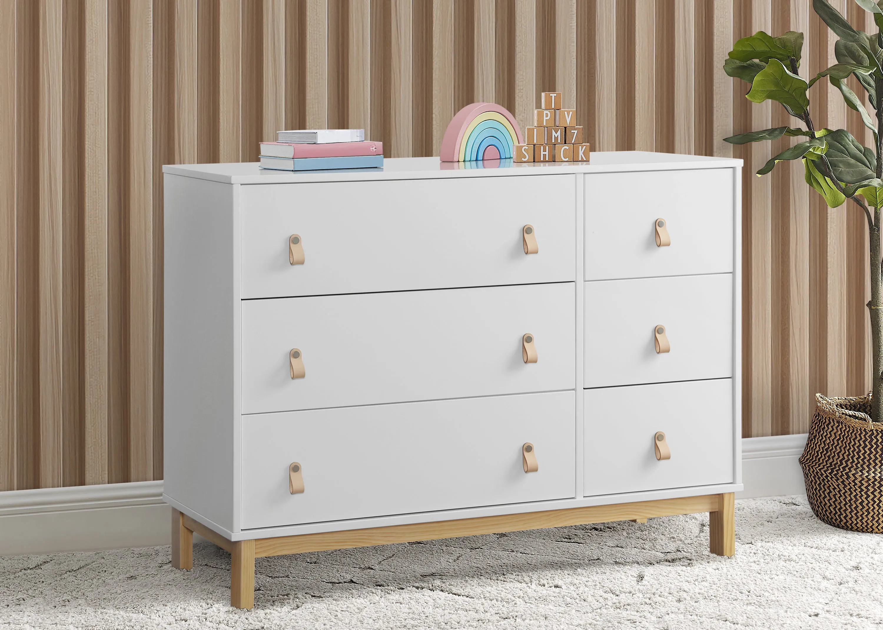 babyGap Legacy 6 Drawer Dresser with Leather Pulls