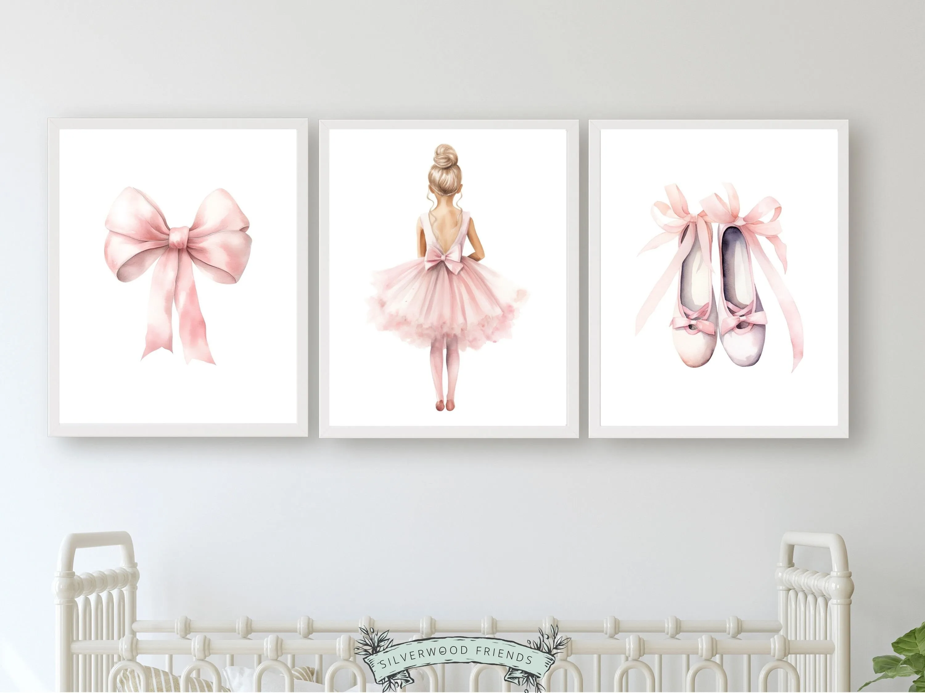 Ballet Nursery Prints - Set 4