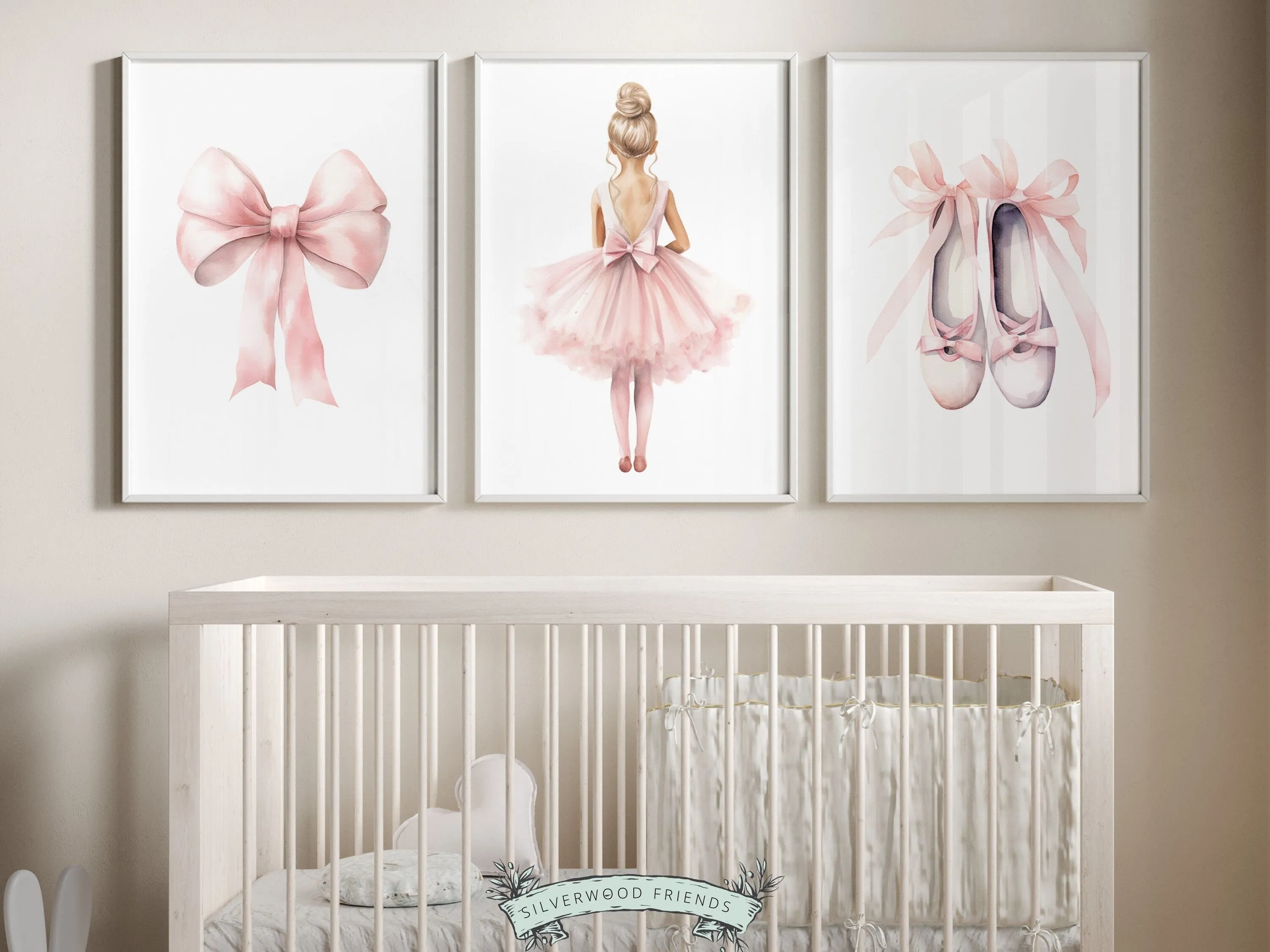 Ballet Nursery Prints - Set 4