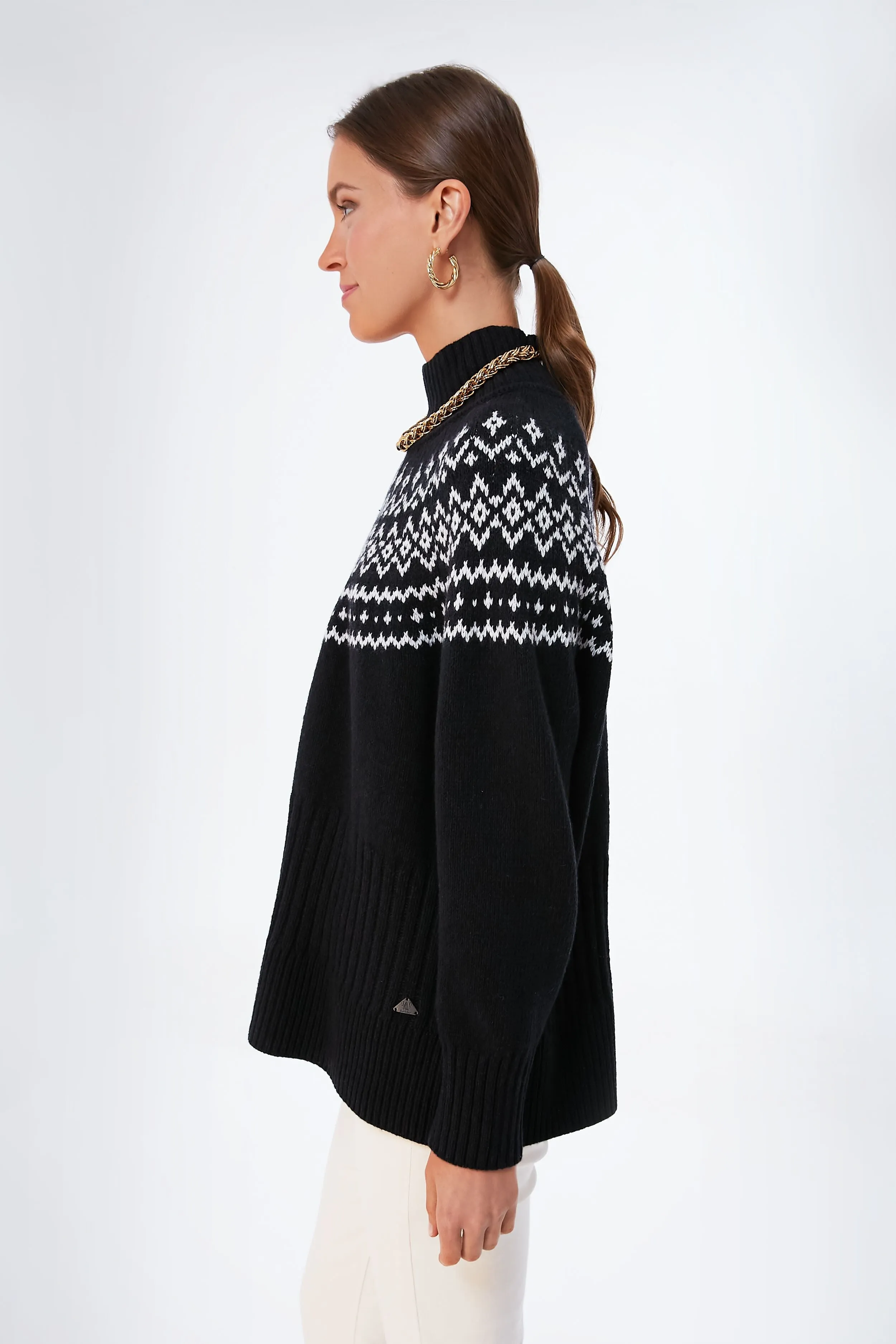 Black Amberley Knit