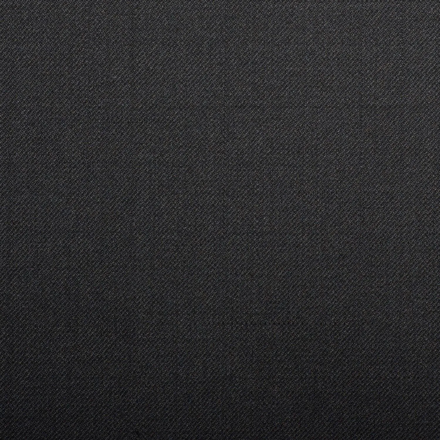 Black Plain Twill Crystal Super 130's Suiting