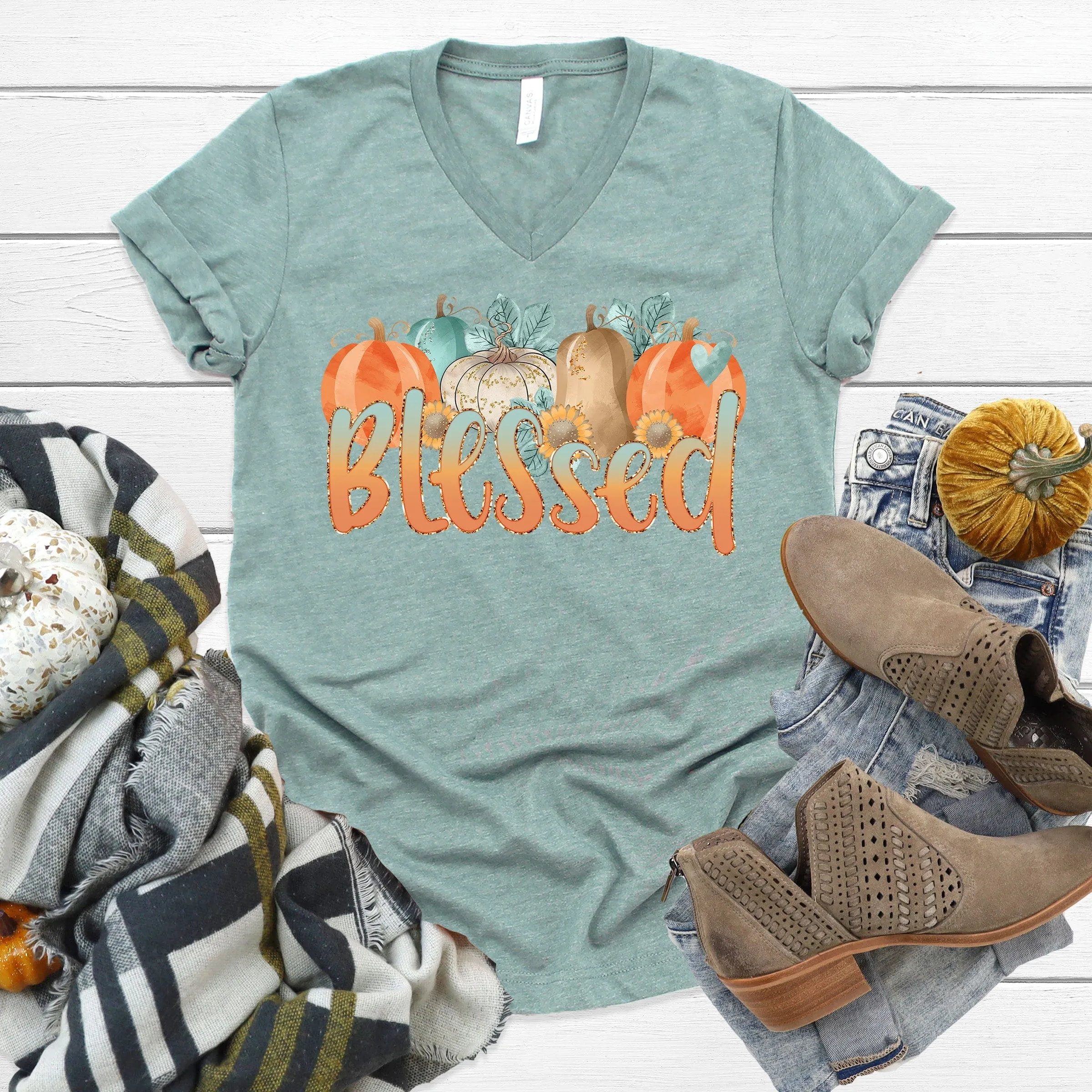 Blessed Fall V-Neck