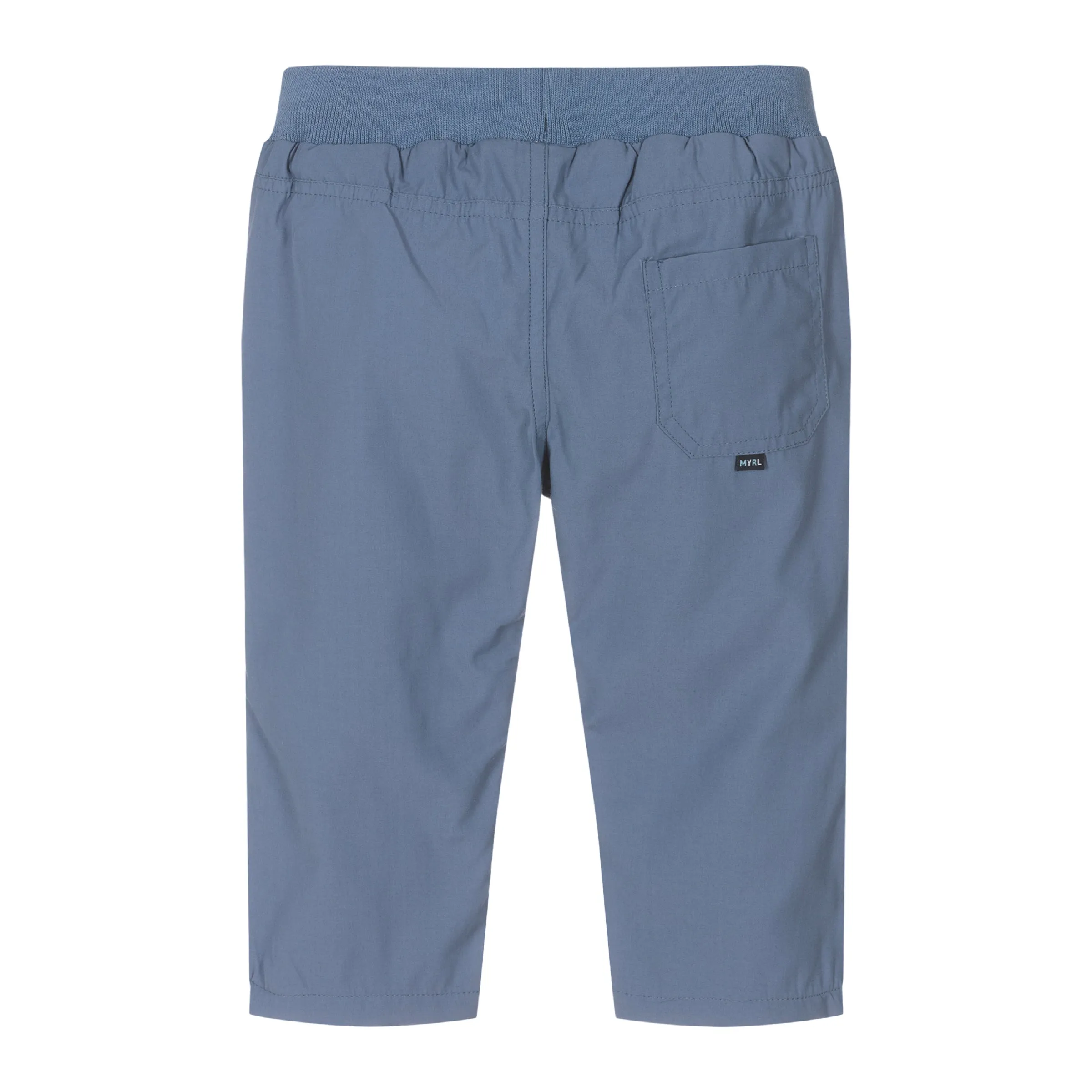 Blue Soft Logo Pants