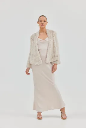 Bridal Valencia Jacket - Stone