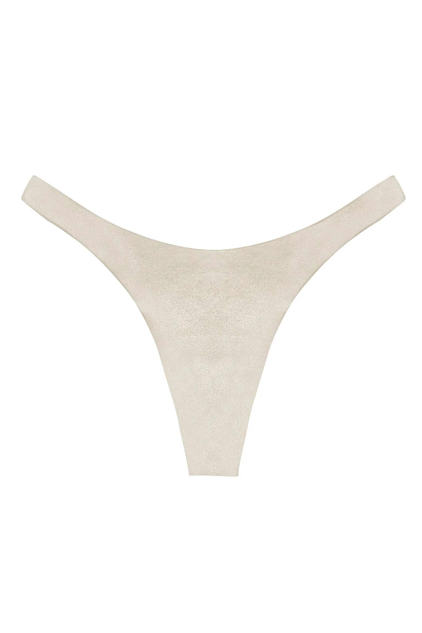 Byron Thong - Champagne Shiny Jersey