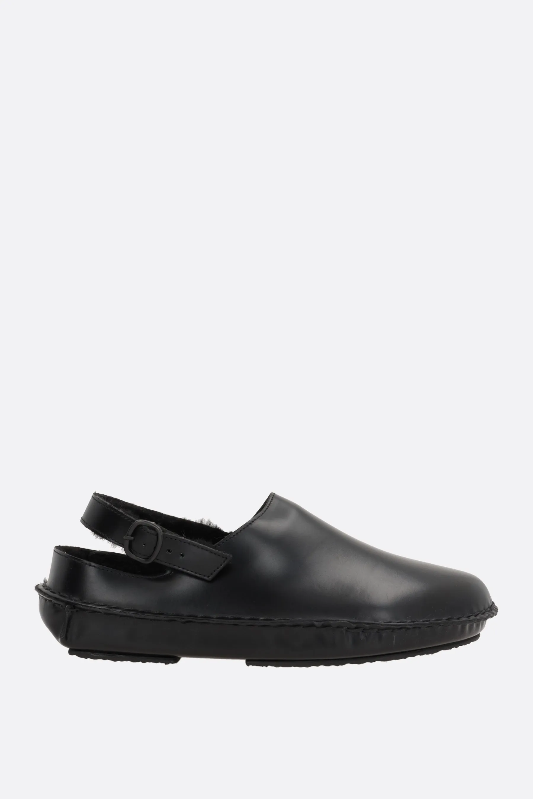 Cargol slingbacks clogs in shiny leather