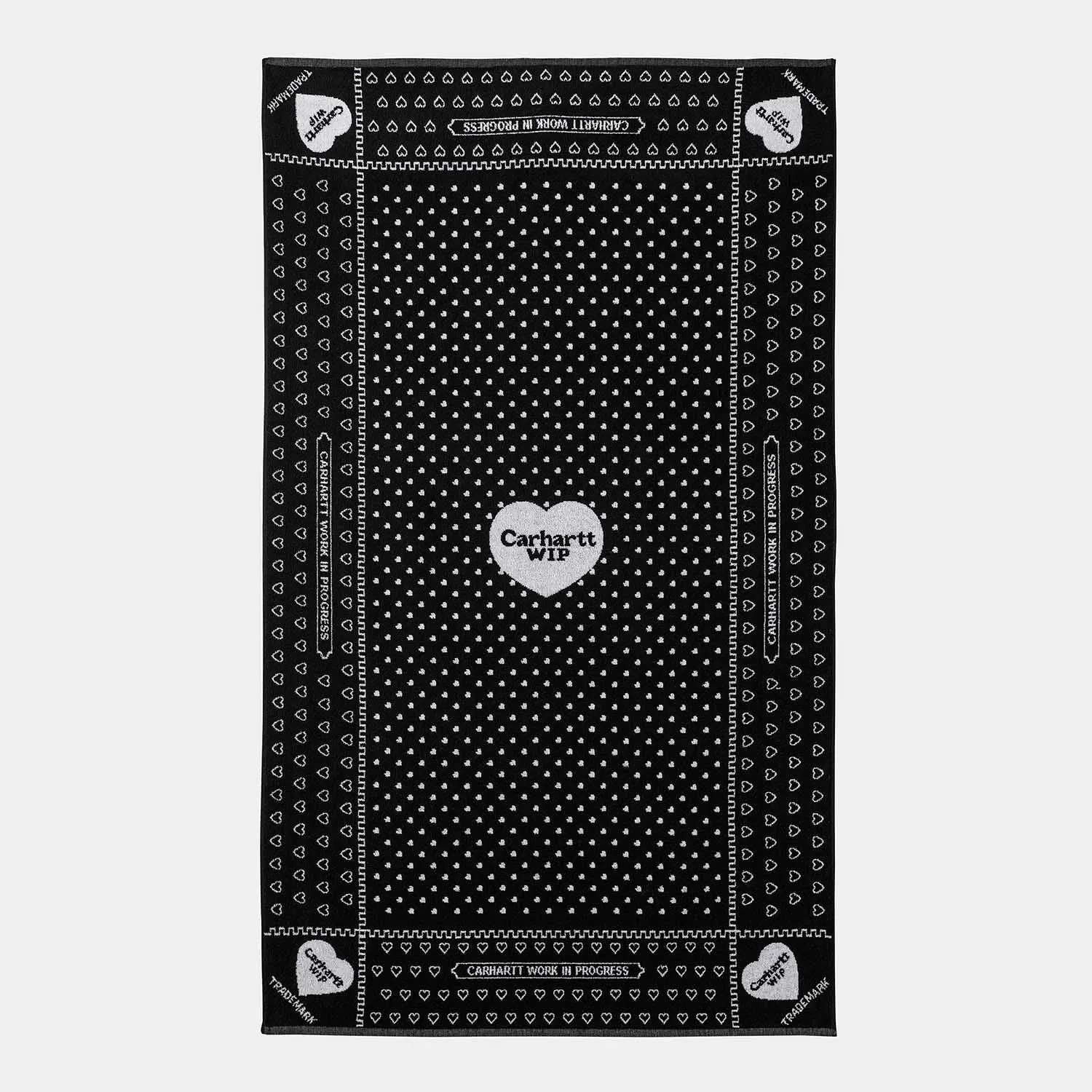 Carhartt WIP - Heart Bandana Towel - Black