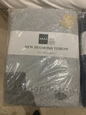 Chopord Diamond weave  Throw click n collect only