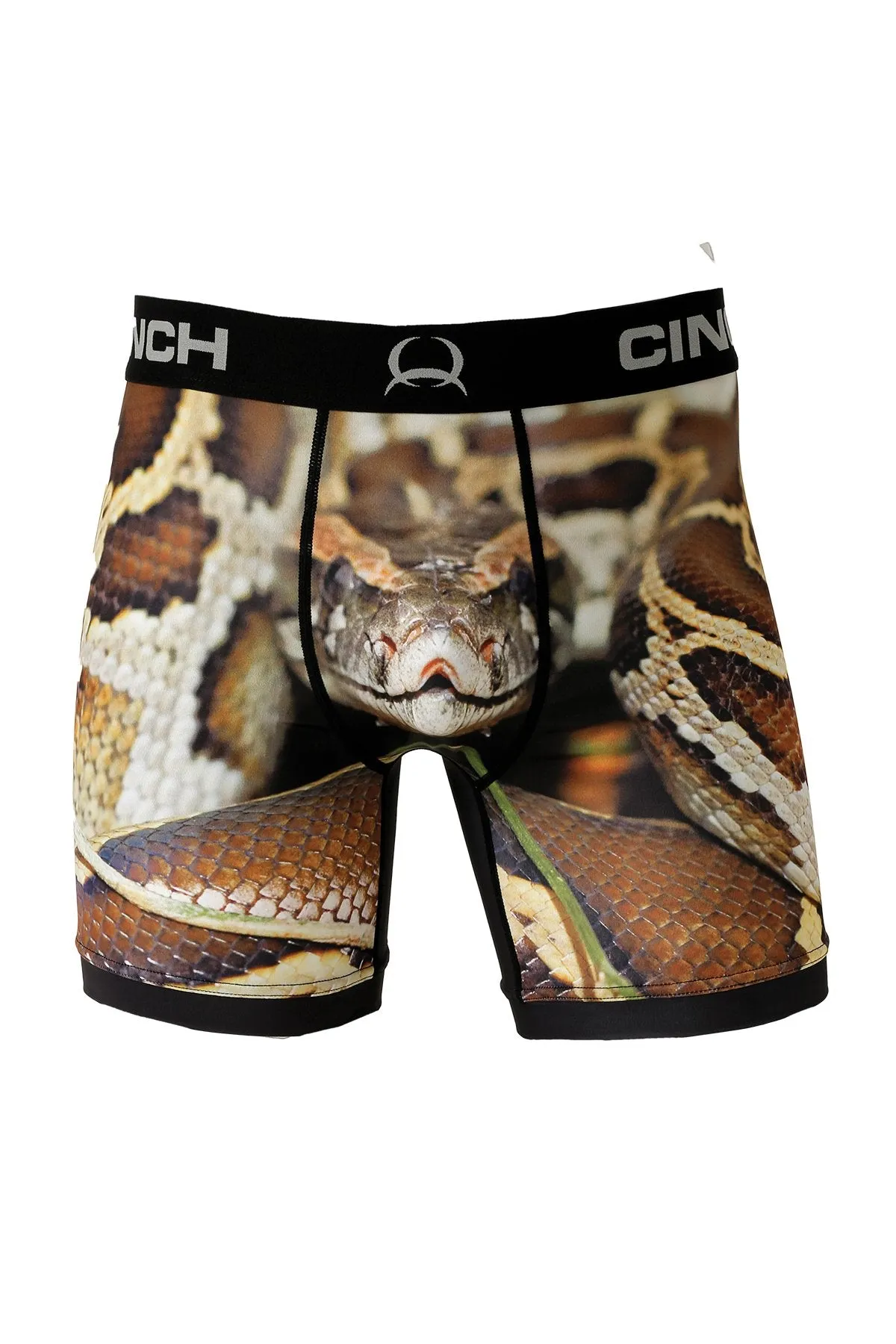 Cinch Mens Python Print 6" Boxer Briefs