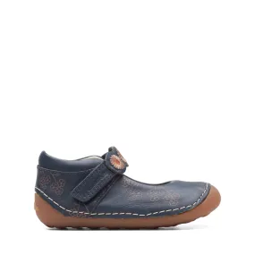 Clarks 26169213 Tiny Flora T. Navy