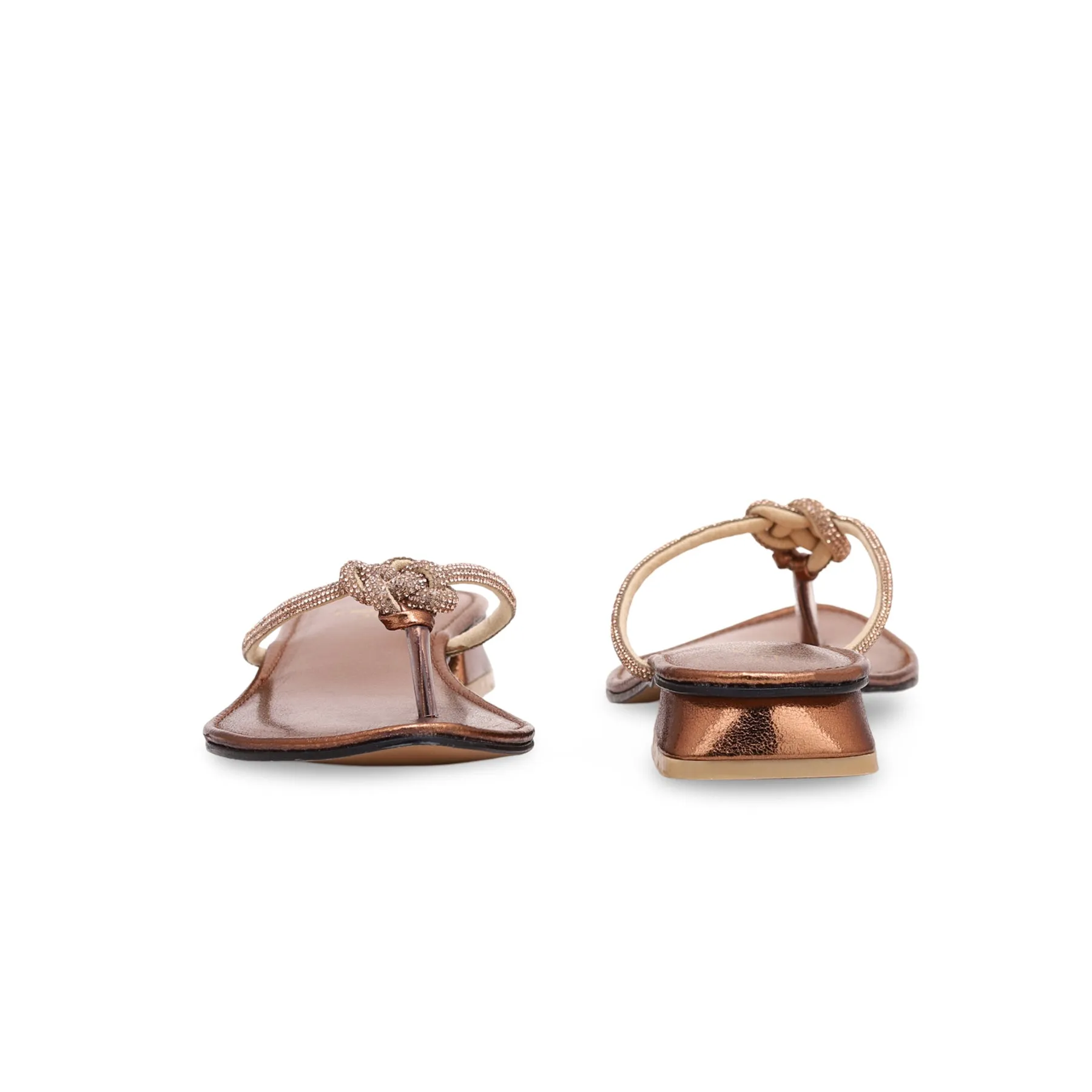 Copper Fancy Chappal FN0739