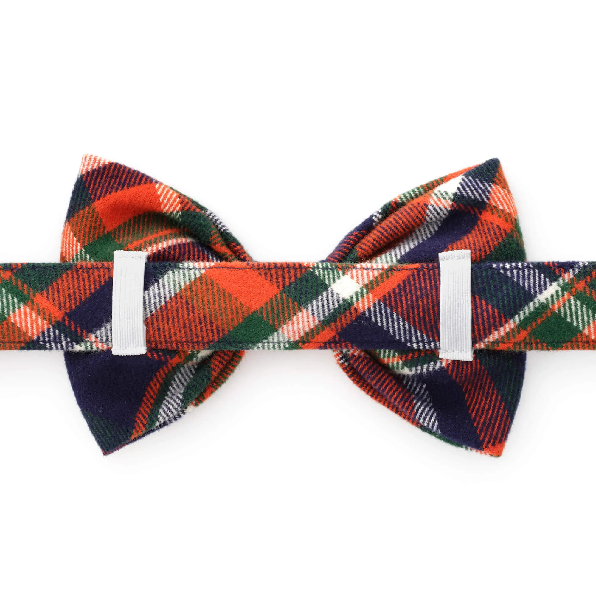 Dakota Plaid Flannel Dog Bow Tie