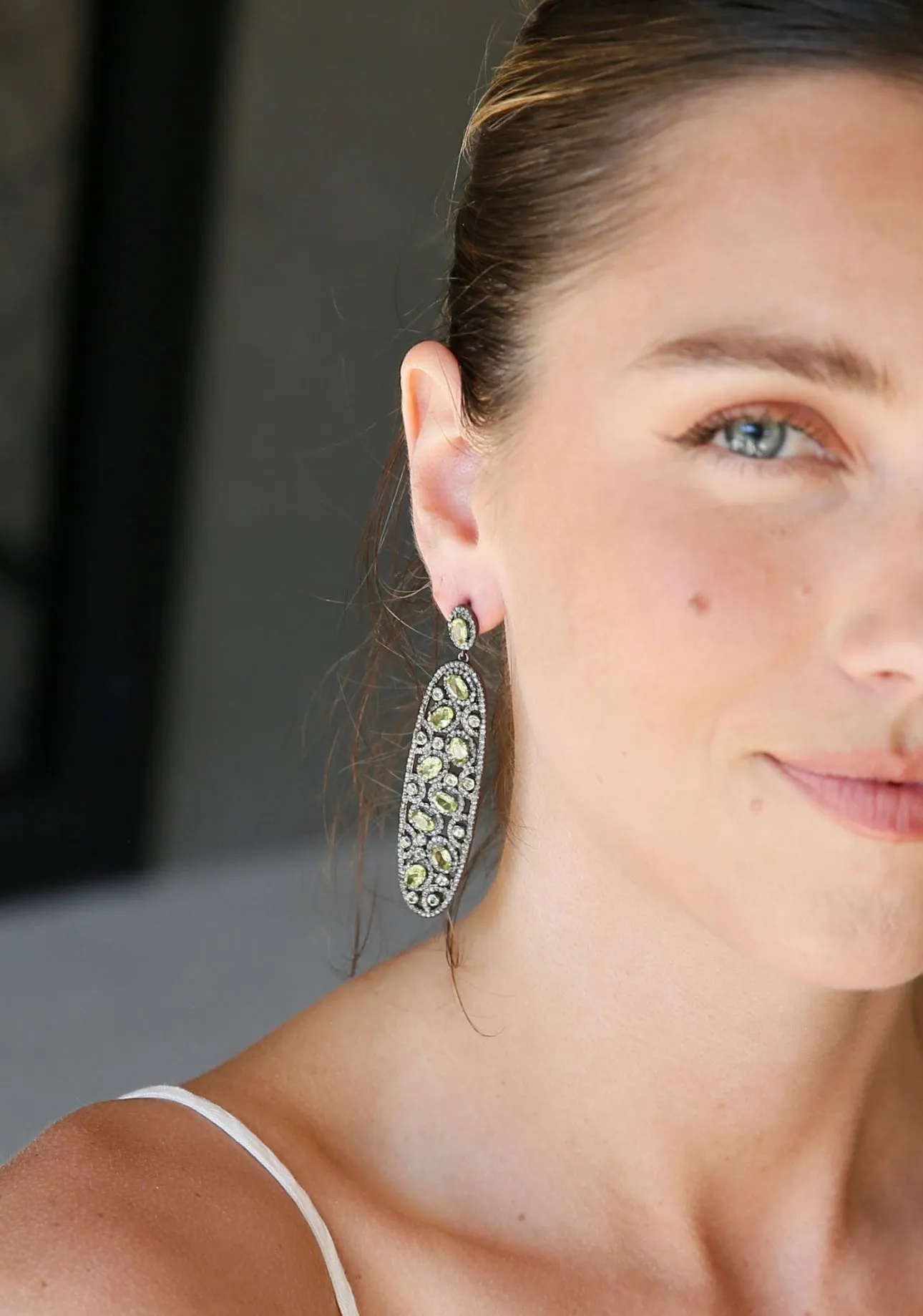 Diamond and Gemstone Earrings |  Colors