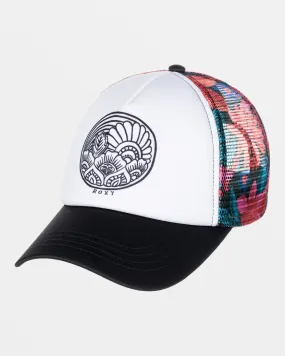 Donut Spain Trucker Hat - Anthracite Floral Fiesta