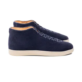 Everdon Wholecut Mid - Navy Scottish Deer Suede