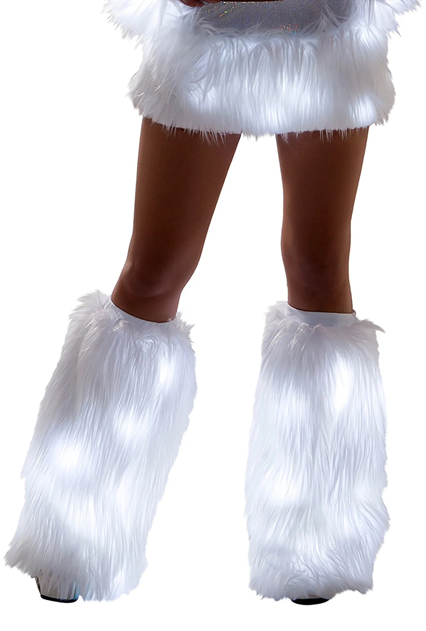 FF429 - Faux Fur Light-Up Leg warmers