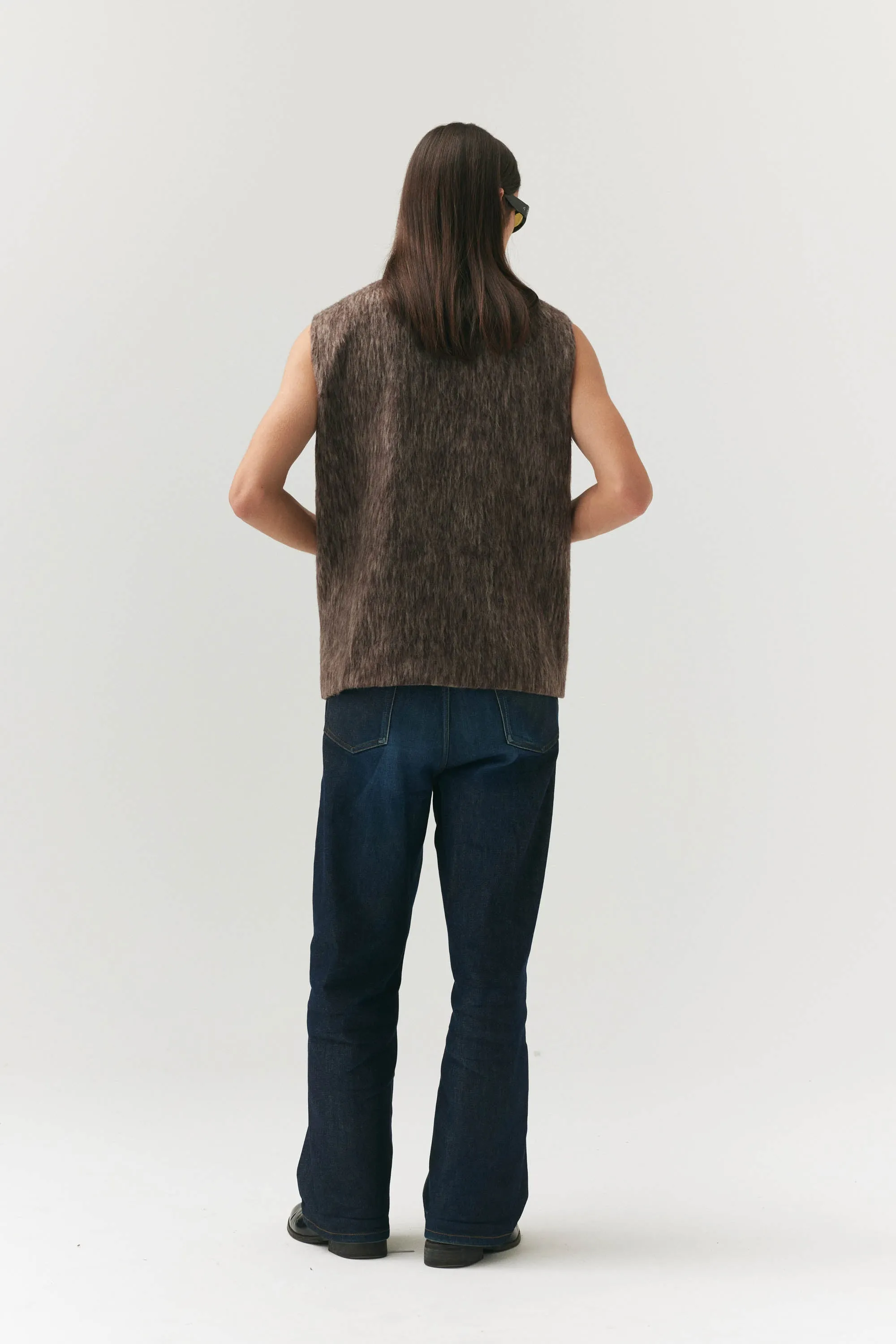 FUZZY SPENCE AW24 BROWN