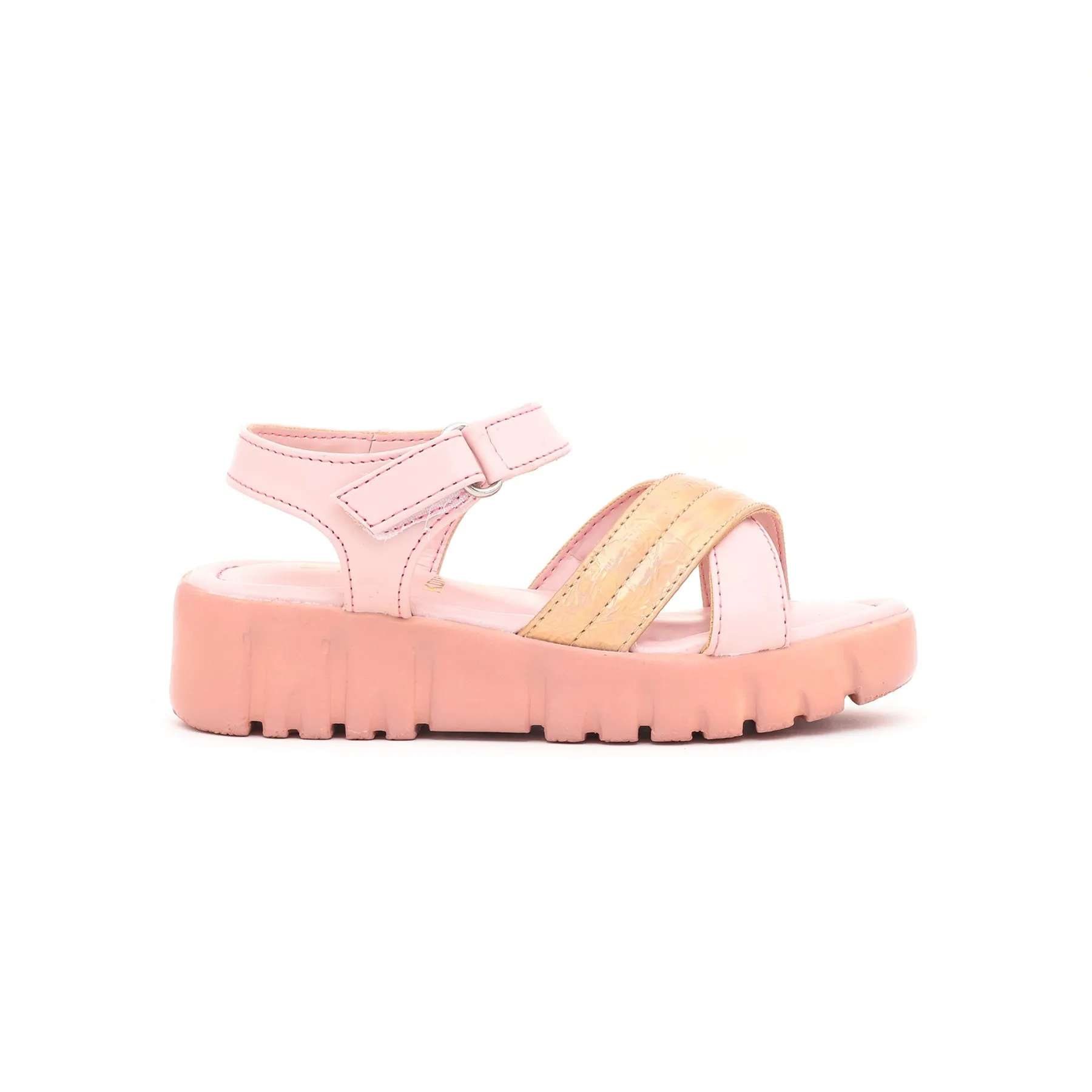 Girls Pink Formal Sandal KD7663