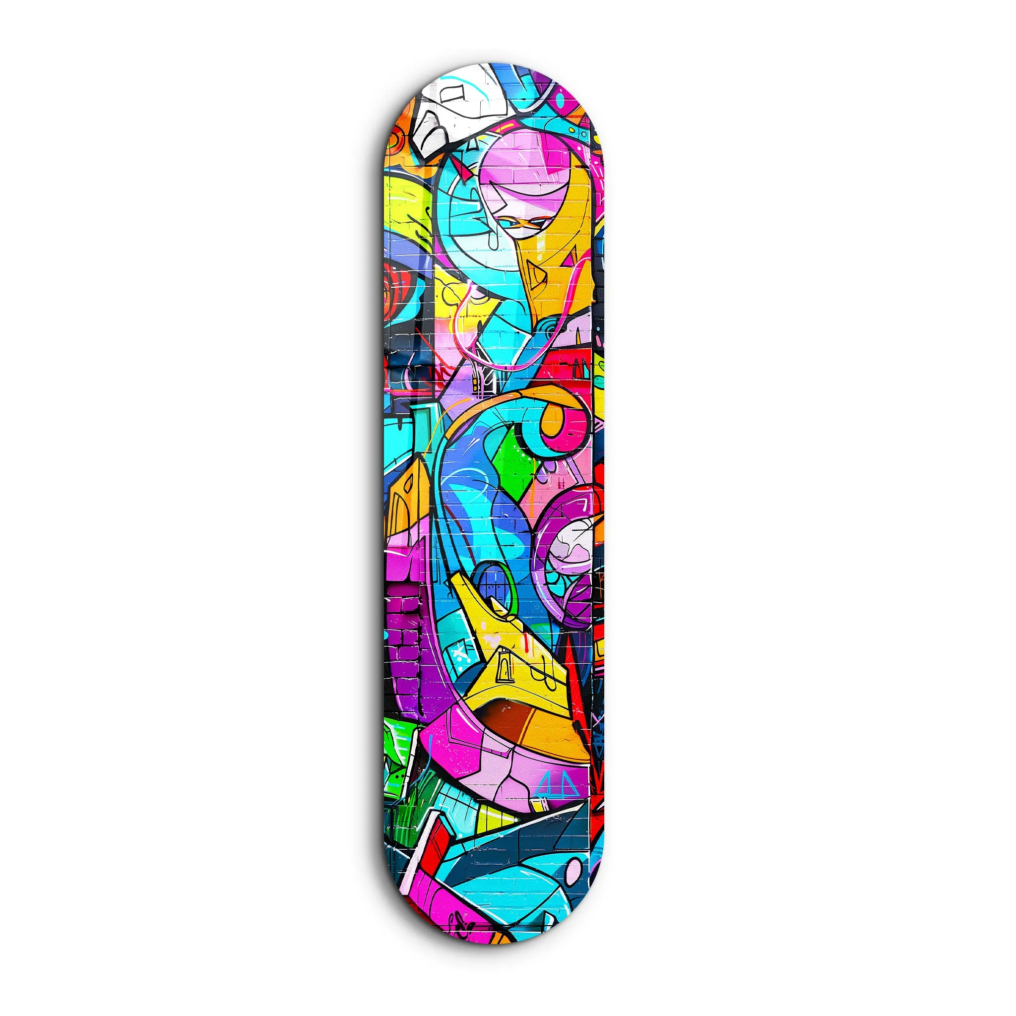 Graffiti Abstract | Glass Wall Art