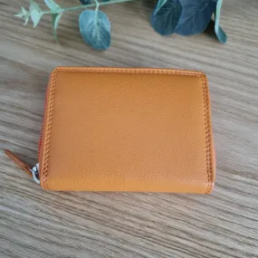 Graffiti Leather credit card holder