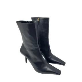 Gucci Leather Ankle Boots - Size 9