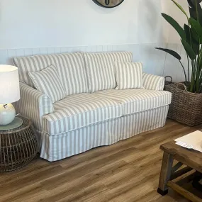 Hampton  2.5 Seater Sofa Natural Stripe