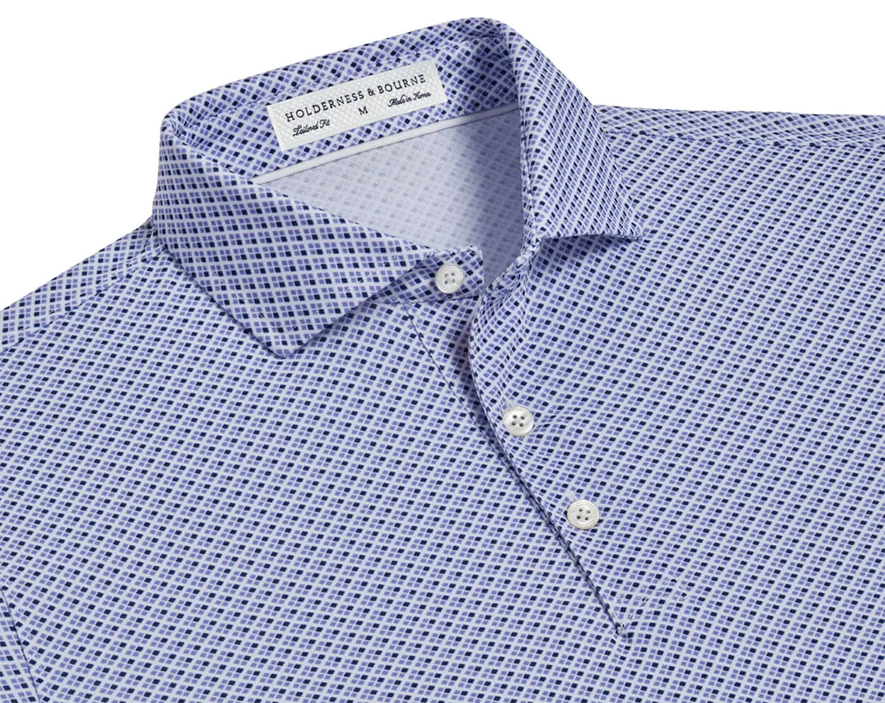 Holderness & Bourne: The Clark Shirt Lavender & Navy