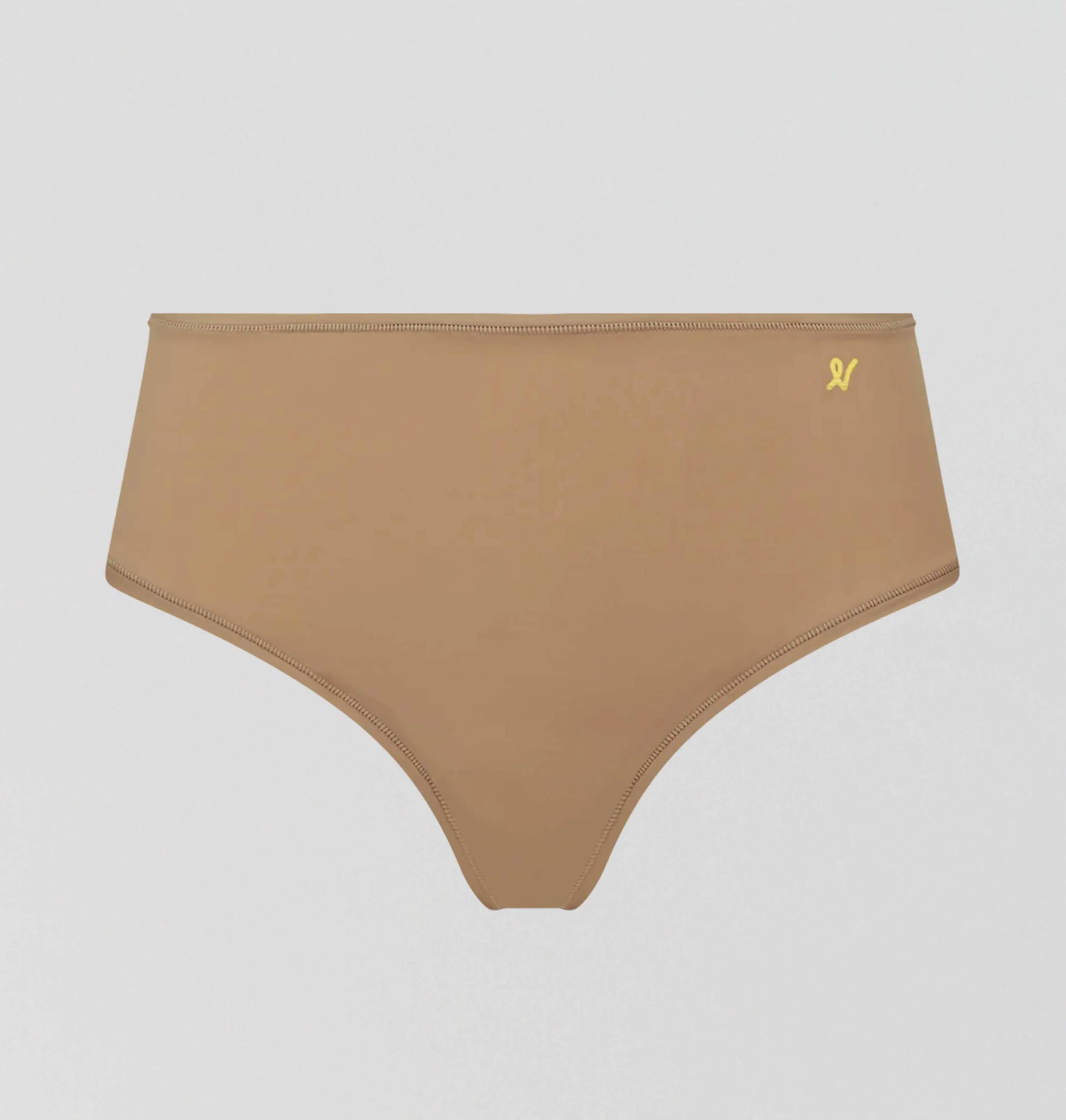 Invisible microfibre shorty [Mocha]