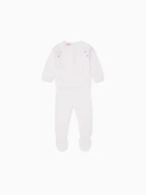 Ivory Zoraida Cashmere Baby Set