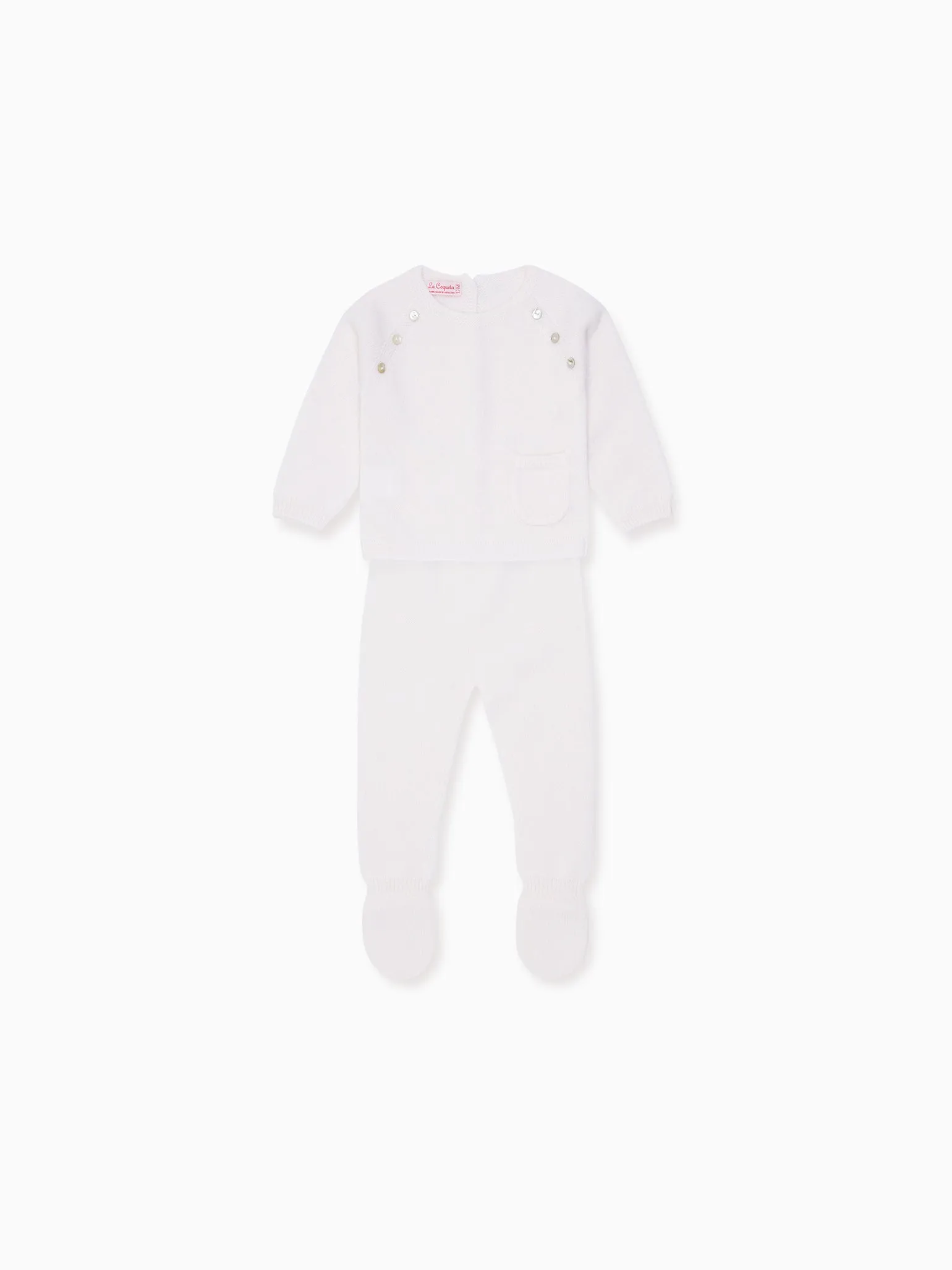 Ivory Zoraida Cashmere Baby Set