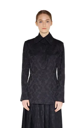 Jacquard Shirt Jacket