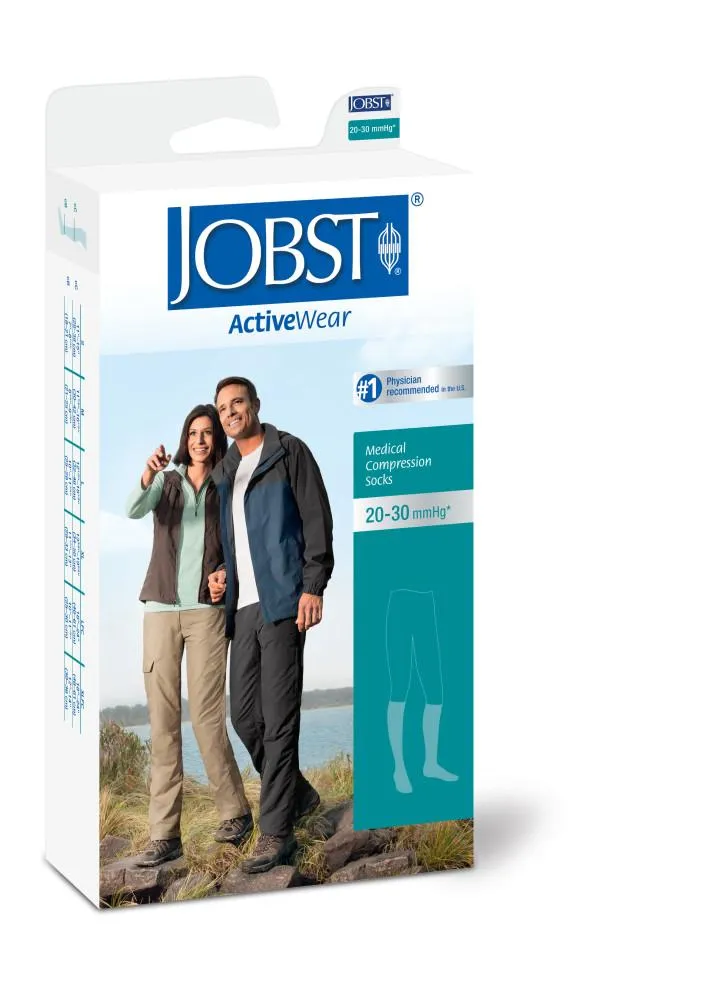 JOBST® ACTIVEWEAR KNEE HIGH COMPRESSION SOCK 20-30 mmHg