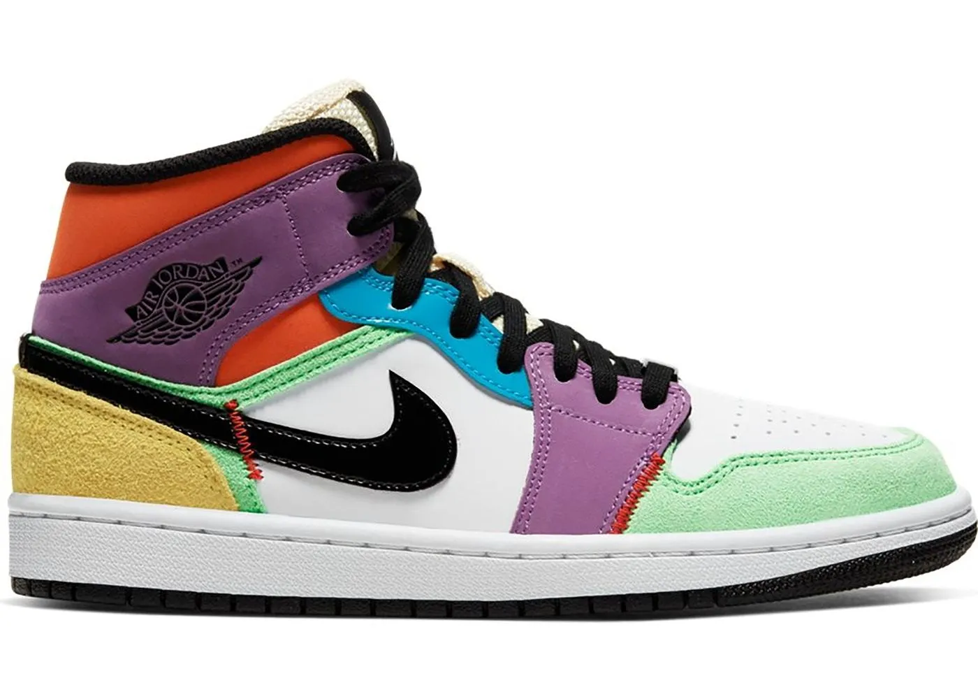 JORDAN 1 MID SE MULTICOLOR (W)