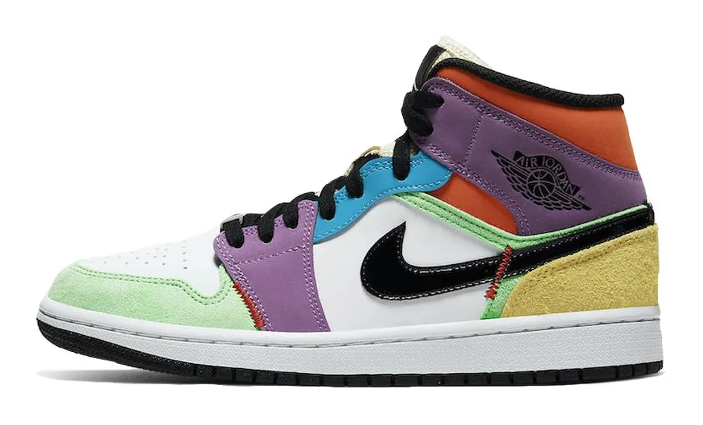 JORDAN 1 MID SE MULTICOLOR (W)